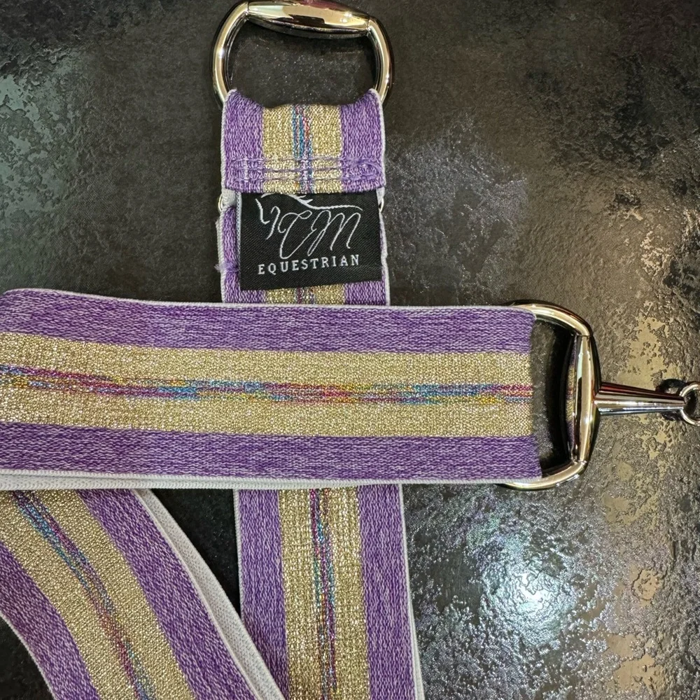 March release Childrens Equestrian horse Snaffle Bit Belt Elastic 1Size Fits All
